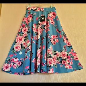 Floral Skirt by White Mark